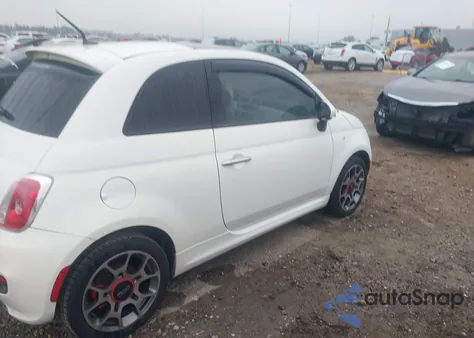 2015 Fiat 500 Sport from USA, damaged, VIN 3C3CFFBR4FT667373